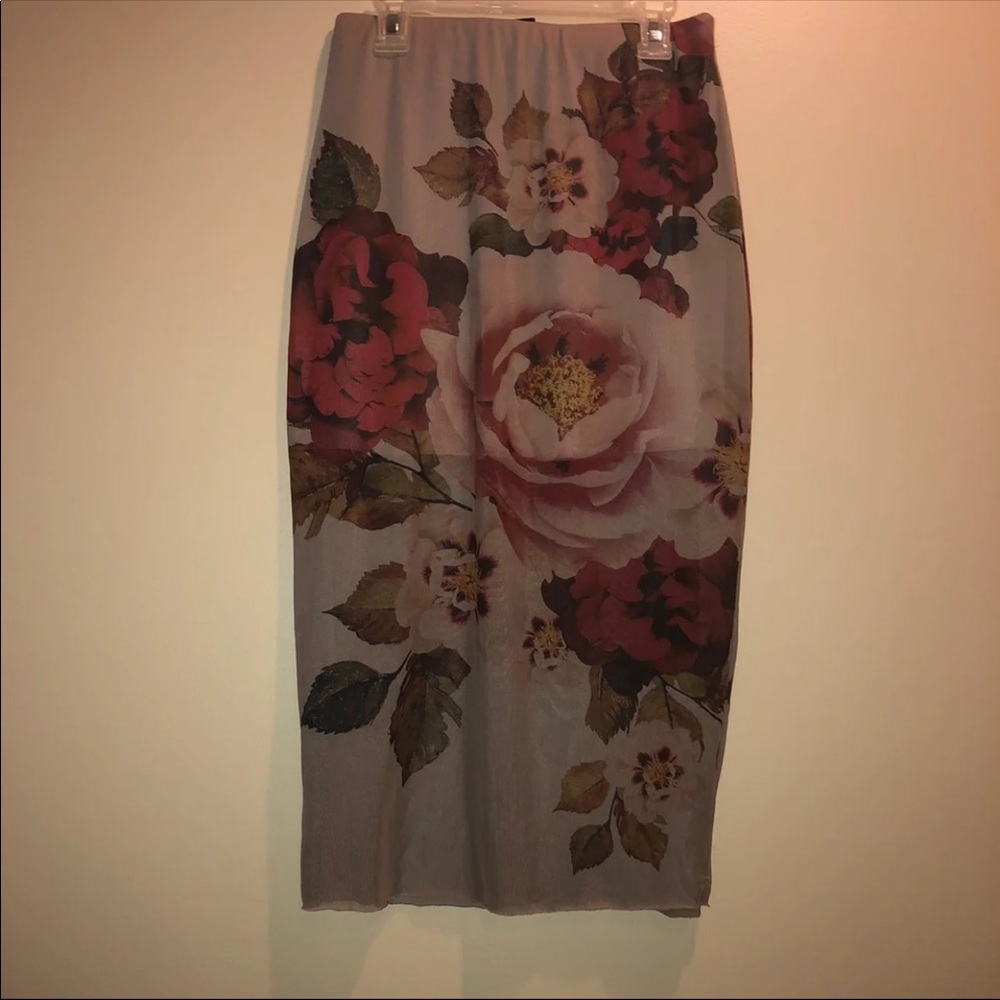 Windsor midi skirt nude medium
